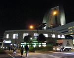 夜のパシフィコ横浜